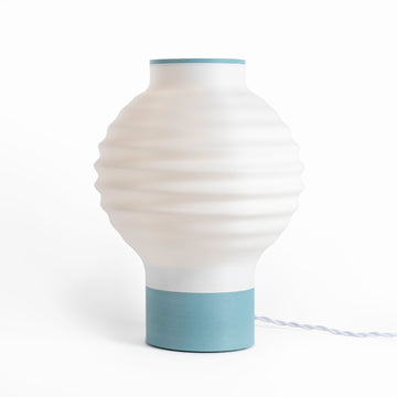 Asian Lantern Vintage Traditional Plant-Based PLA 3D Printed Dimmable LED Table Lamp - JONATHAN Y